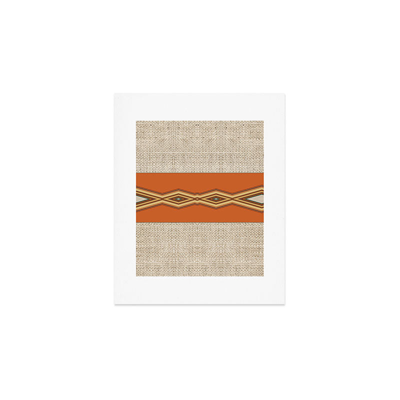 Southwestern Earth Tone Texture Design Art Print Gallery Image 1