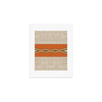 Southwestern Earth Tone Texture Design Art Print Gallery Image 1