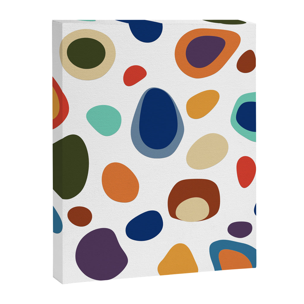 Terrazzo Abstract Pattern Canvas Print Gallery Image 8