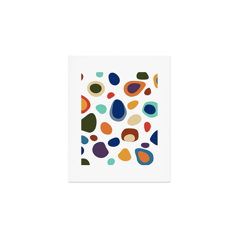 Terrazzo Abstract Pattern Art Print Gallery Image 1