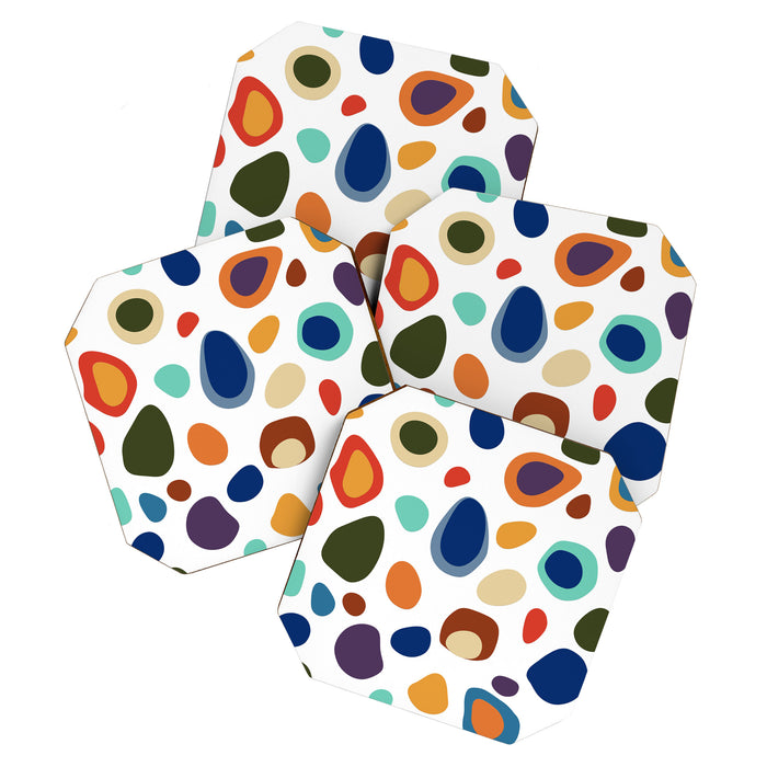 Terrazzo Abstract Pattern Coaster Gallery Image 1