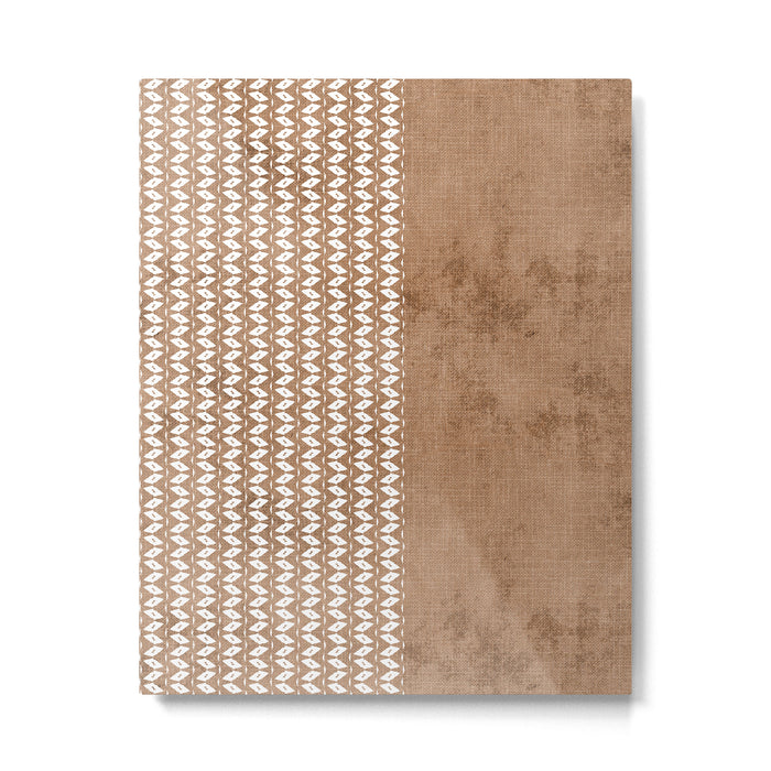 Two Toned Tan Texture Metal Print Gallery Image 1
