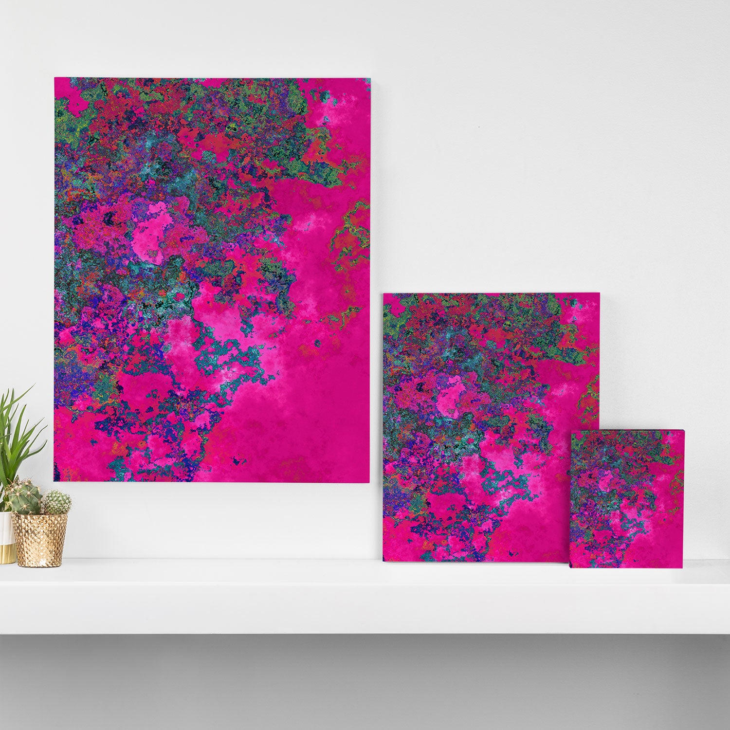 Fuchsia Dream Canvas Print Gallery Image 3