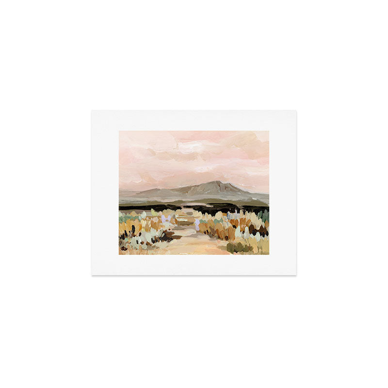 Autumn Desert Plains Art Print Gallery Image 1