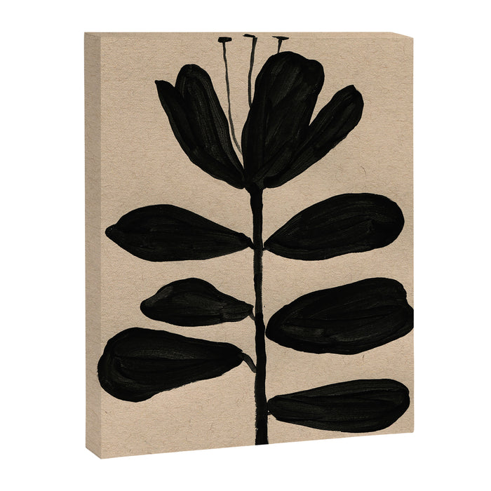 Bloom in Black Canvas Print Gallery Image 1