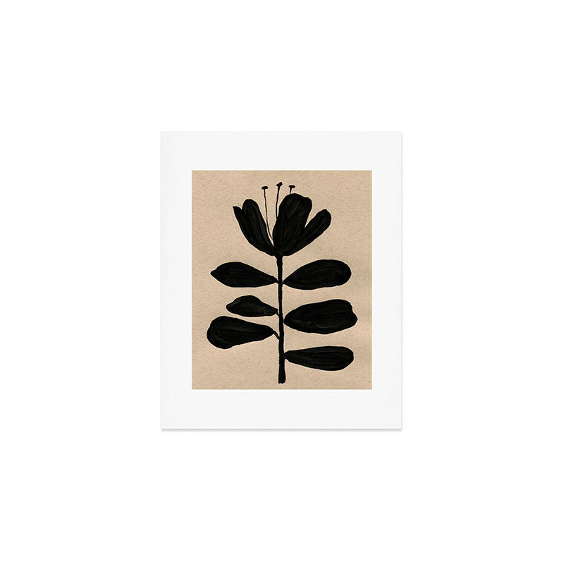Bloom in Black Art Print Gallery Image 1