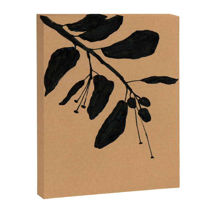 Botanical Art Citrus Branch no.1 Canvas Print Gallery Image 1