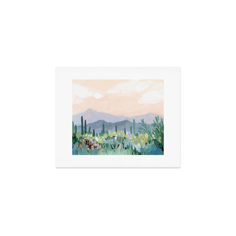 Cactus Garden Art Print Gallery Image 1