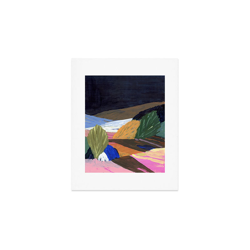Colors of night fields Art Print Gallery Image 1
