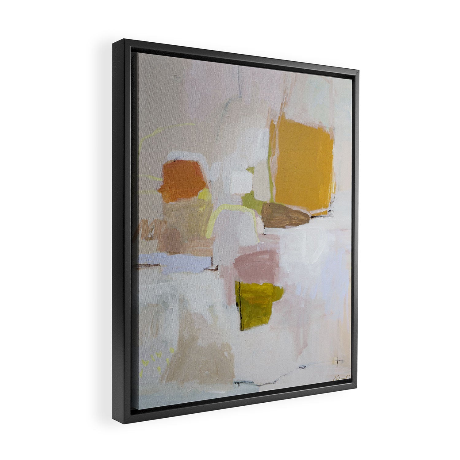 Fall Canyon Framed Canvas Print Gallery Image 2