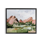 Garden of the Gods Framed Canvas Print Gallery Image 3