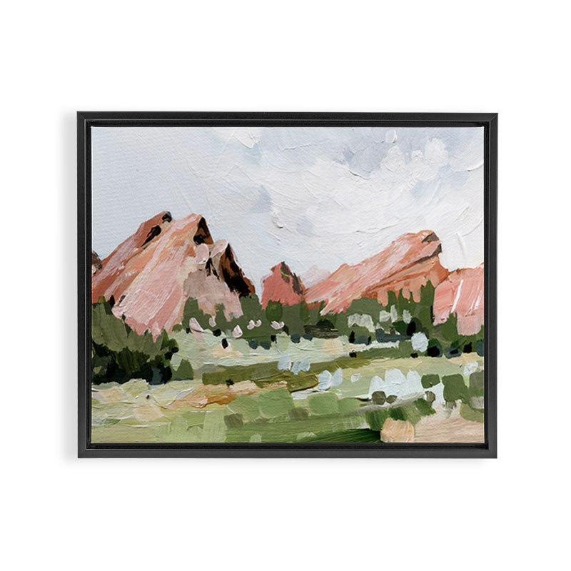 Garden of the Gods Framed Canvas Print Gallery Image 3
