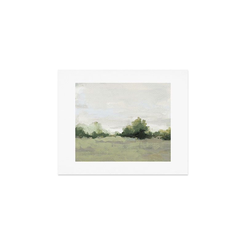 Green Meadow Art Print Gallery Image 1