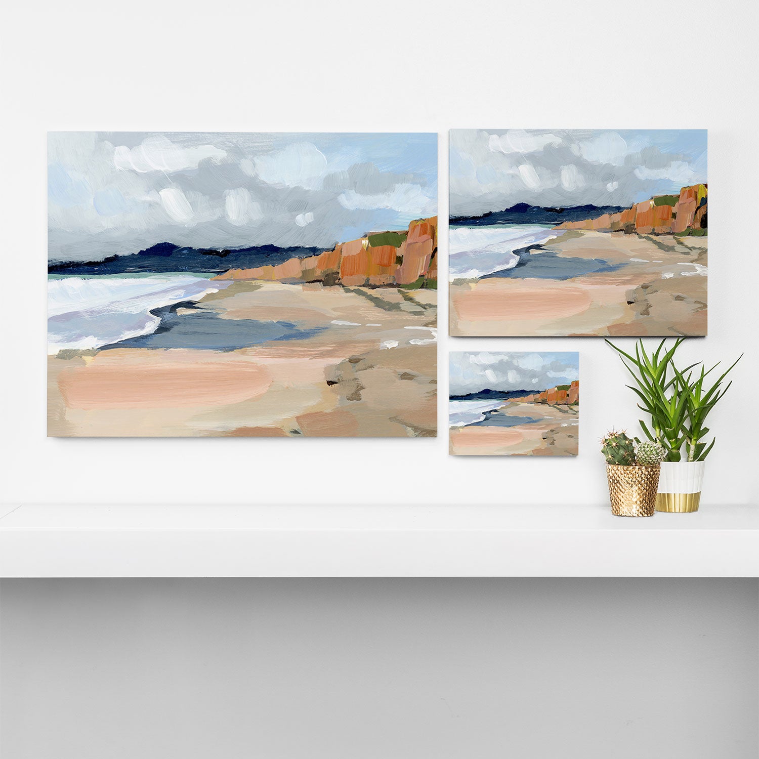 Half Moon Bay Canvas Print Gallery Image 3