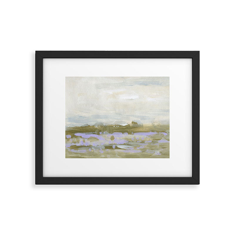 Lavender Field Framed Art Print Gallery Image 5