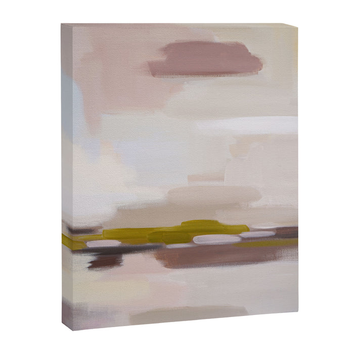 Mellow Taupe Horizon â¡ Canvas Print Gallery Image 1