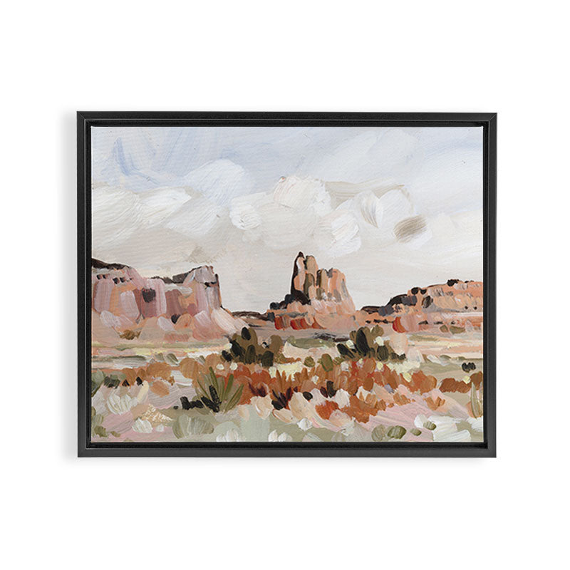 Monument Valley Framed Canvas Print Gallery Image 3