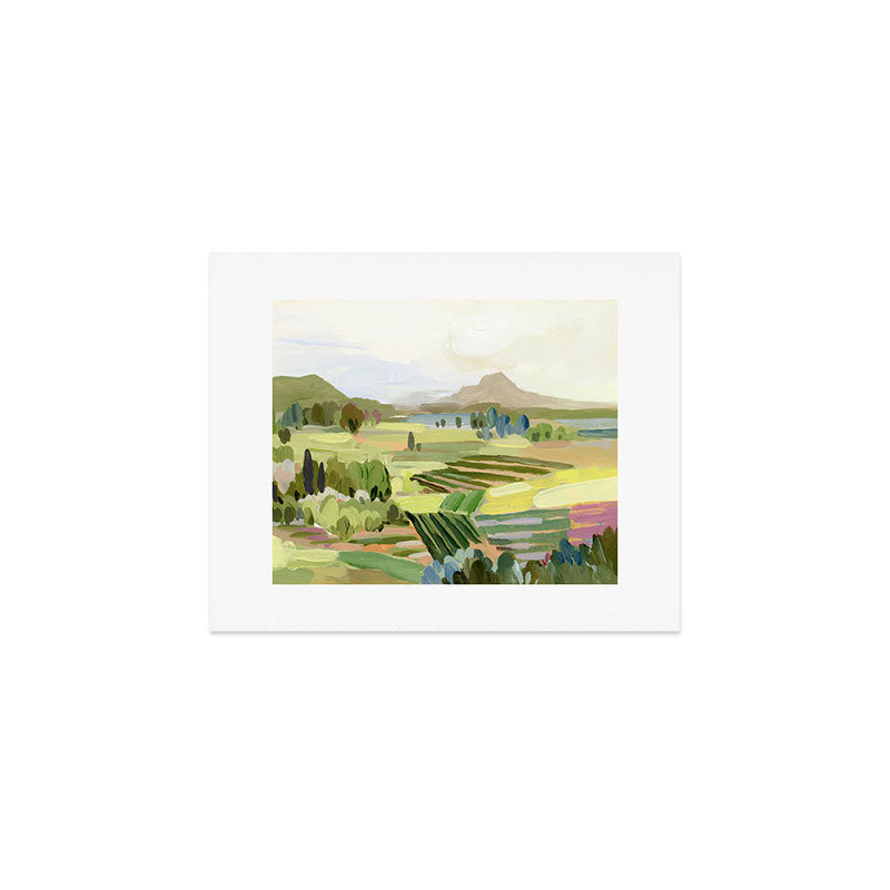 Sunny Italian Fields Art Print
