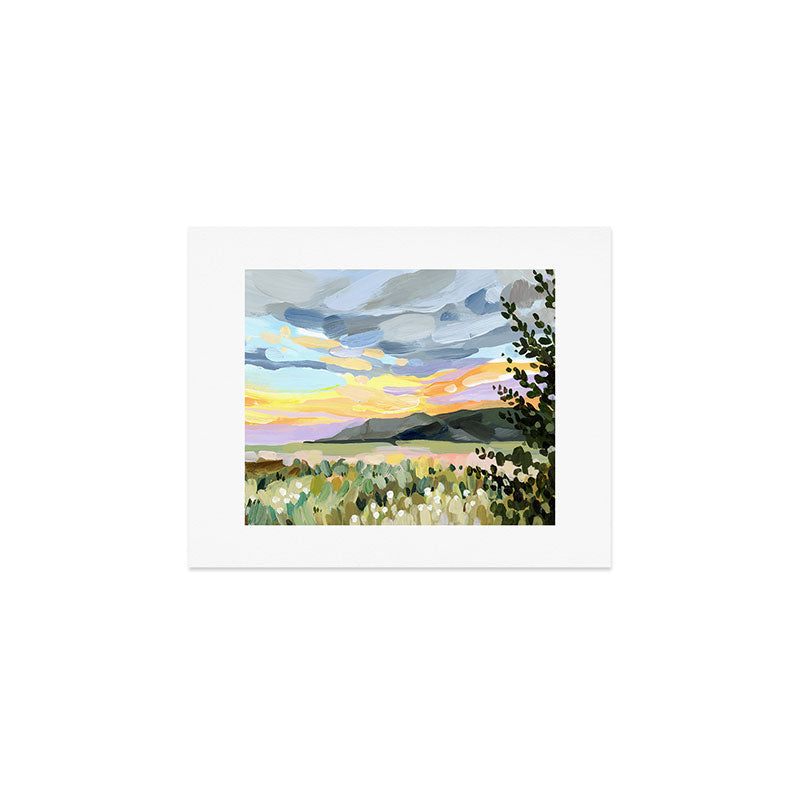 Twilight over the Tetons Art Print Gallery Image 1