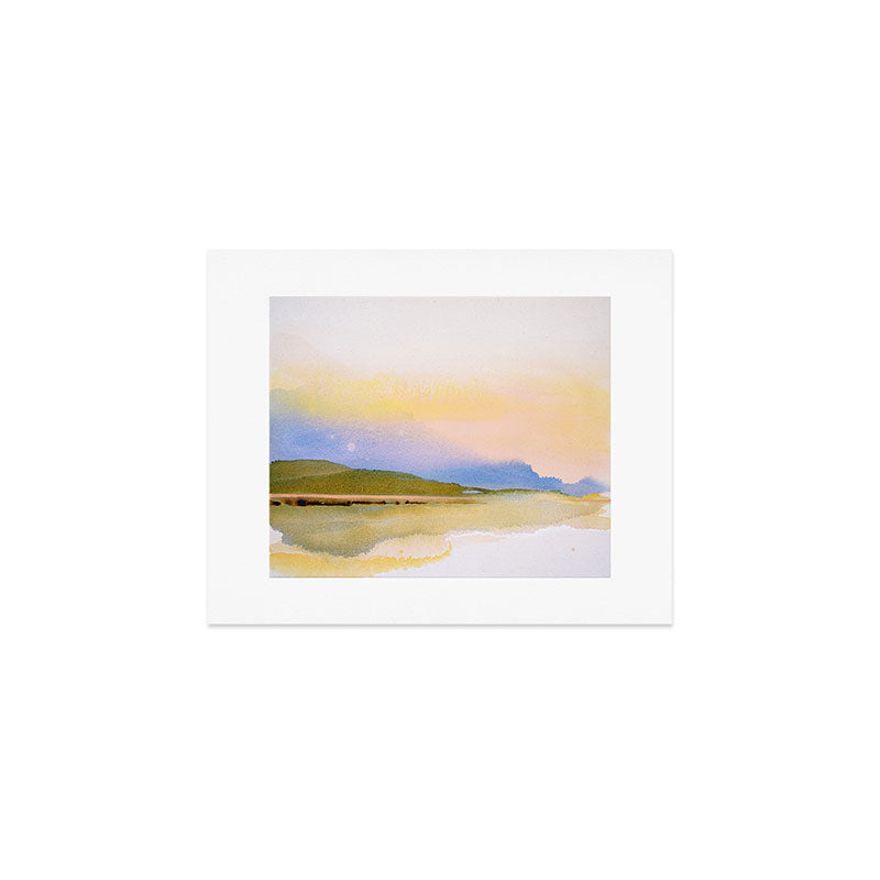 Twilight Reflection Art Print Gallery Image 1