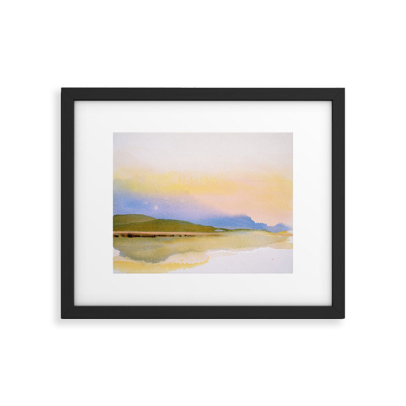 Twilight Reflection Framed Art Print Gallery Image 5