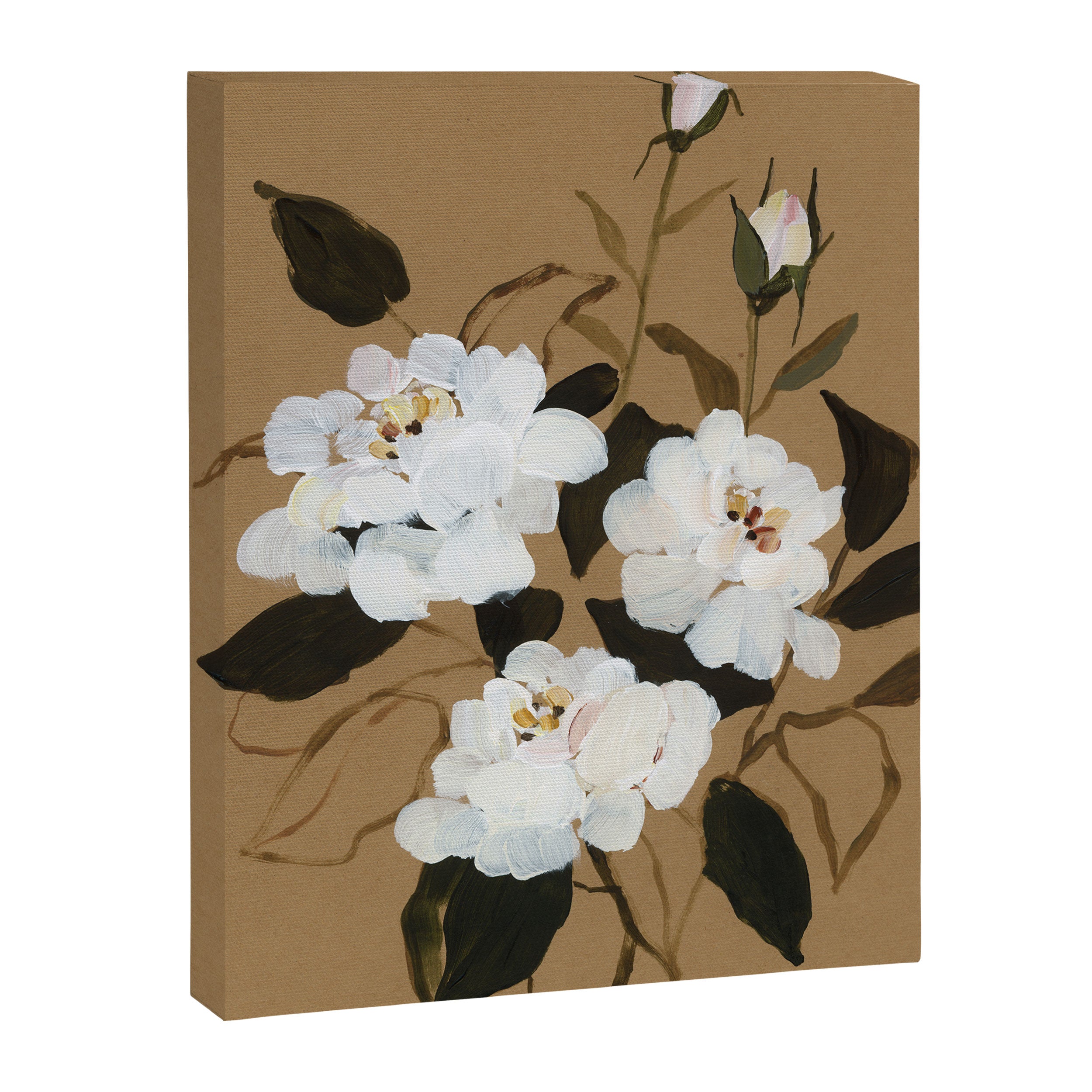 White Roses no.2 Canvas Print Gallery Image 6