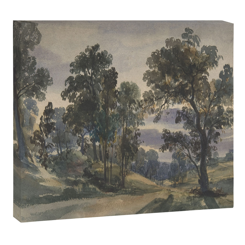 A Parkland View at Dusk Canvas Print Gallery Image 12