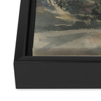 A Parkland View at Dusk Framed Canvas Print Gallery Image 3