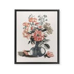 Five Prints of Flowers in Glass Vases, anonymous, after Jean Baptiste Monnoyer  1688   1698 Framed Canvas Print Gallery Image 6