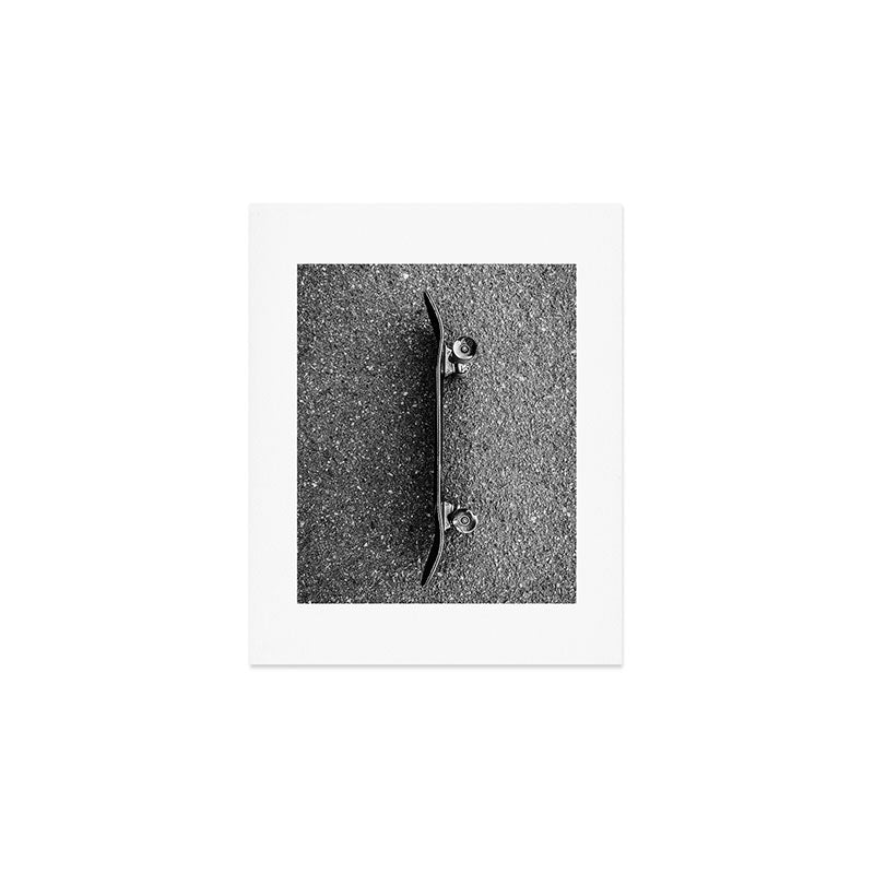 Resting Skateboard Art Print Gallery Image 1