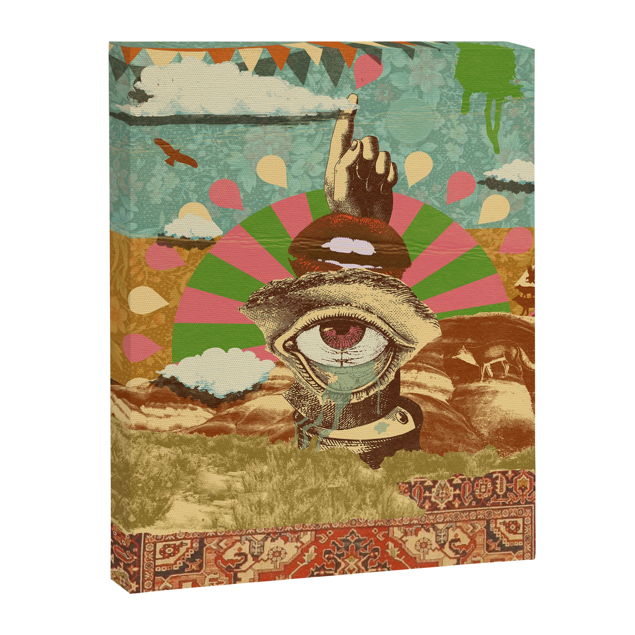 AFTERNOON PSYCHEDELIA Canvas Print Gallery Image 8