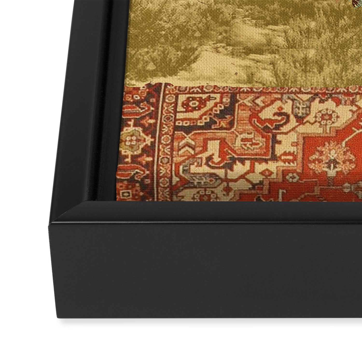 AFTERNOON PSYCHEDELIA Framed Canvas Print Gallery Image 3