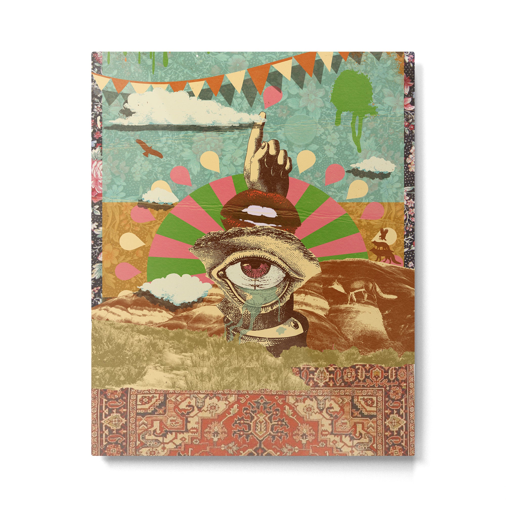 AFTERNOON PSYCHEDELIA Metal Print Gallery Image 6