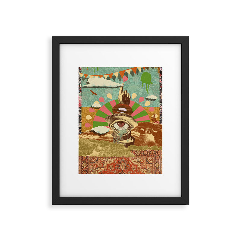 AFTERNOON PSYCHEDELIA Framed Art Print Gallery Image 6