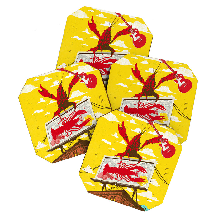 CRAWFISH BOIL II Coaster Gallery Image 1