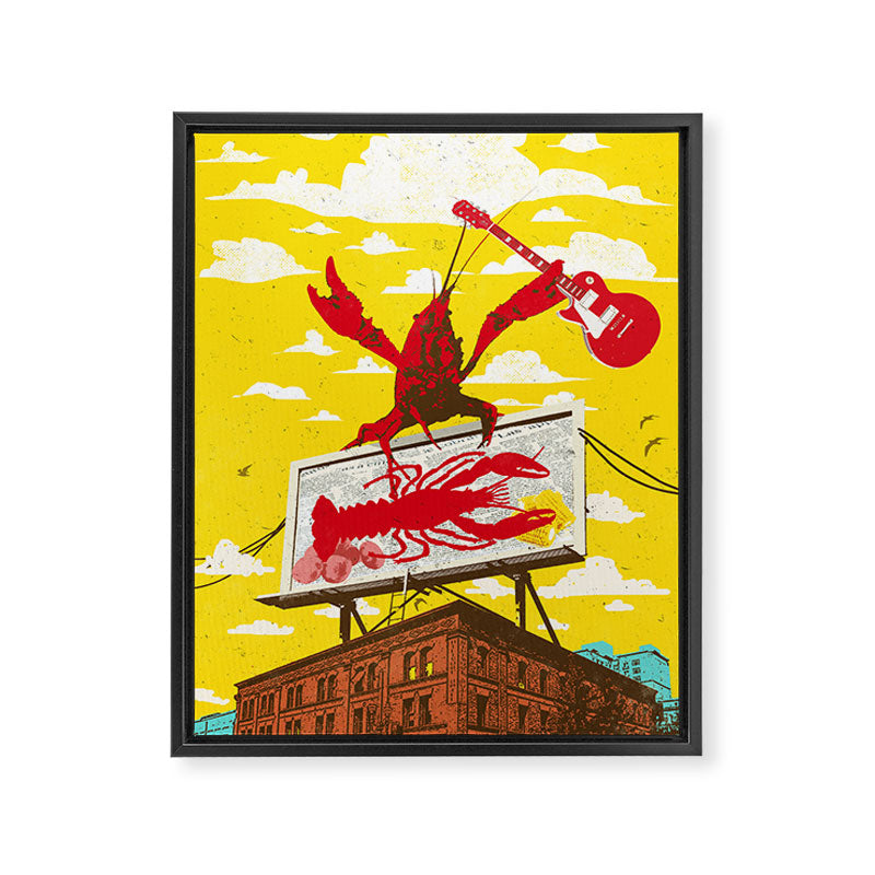 CRAWFISH BOIL II Framed Canvas Print Gallery Image 8