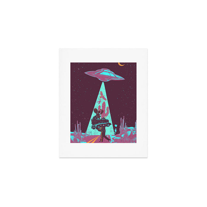 DESERT UFO Art Print Gallery Image 1