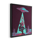 DESERT UFO Framed Canvas Print Gallery Image 2