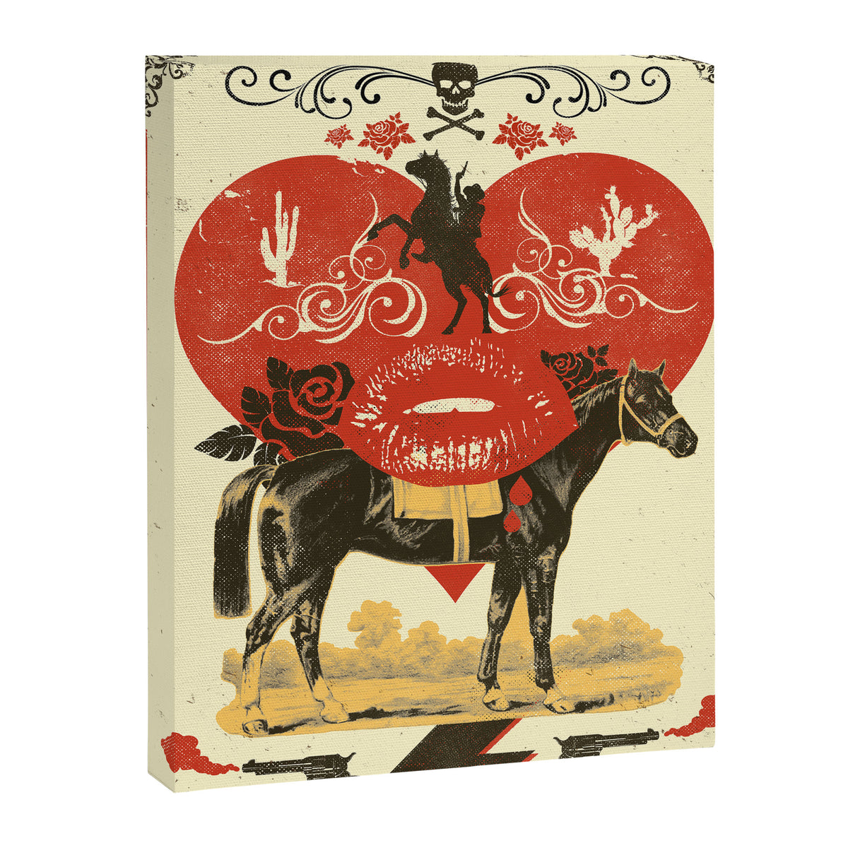 GOTHIC COWBOY Canvas Print Gallery Image 8