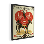 GOTHIC COWBOY Framed Canvas Print Gallery Image 2