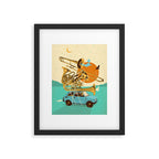 JAZZ JOURNEY Framed Art Print Gallery Image 6