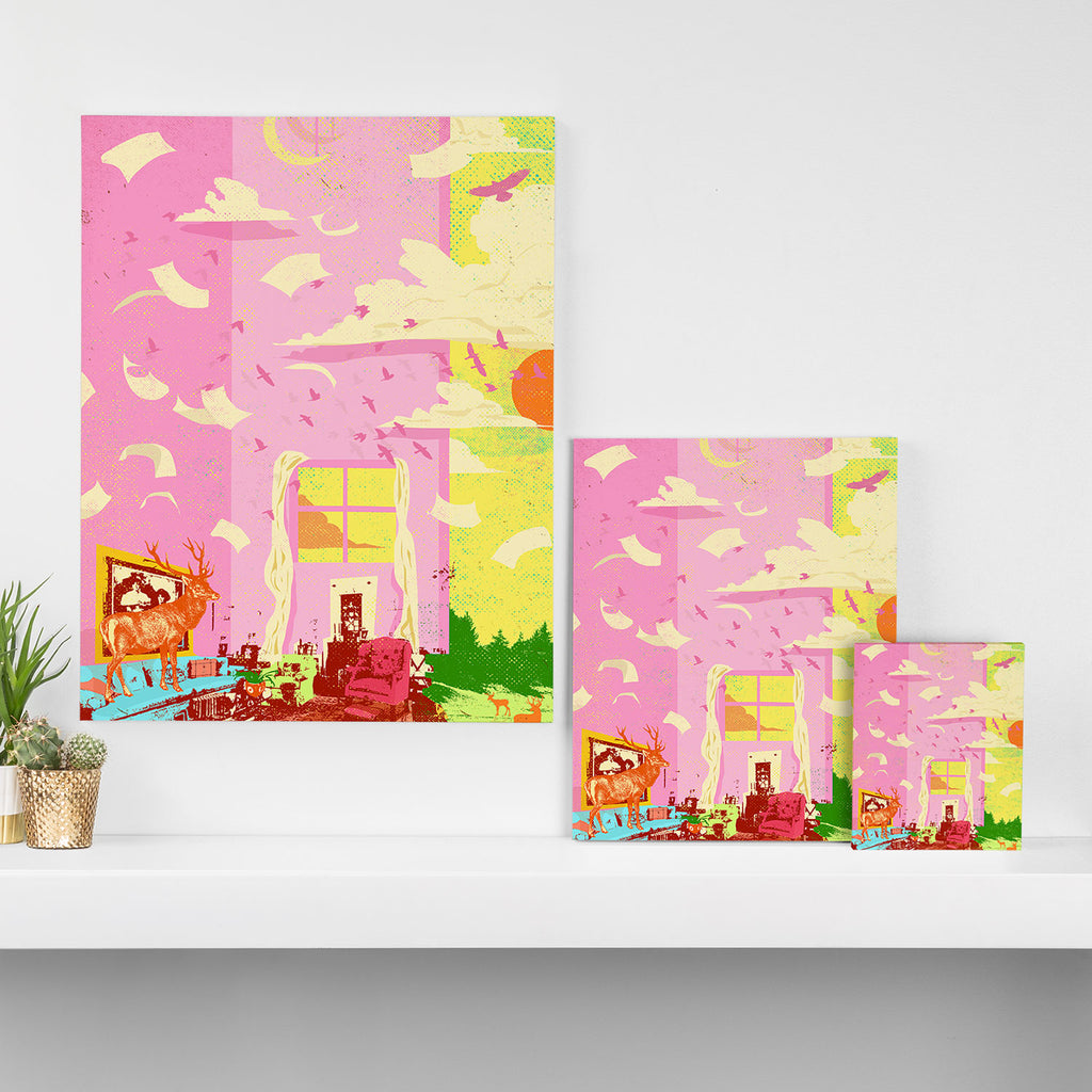 LIVING NATURE Canvas Print Gallery Image 3