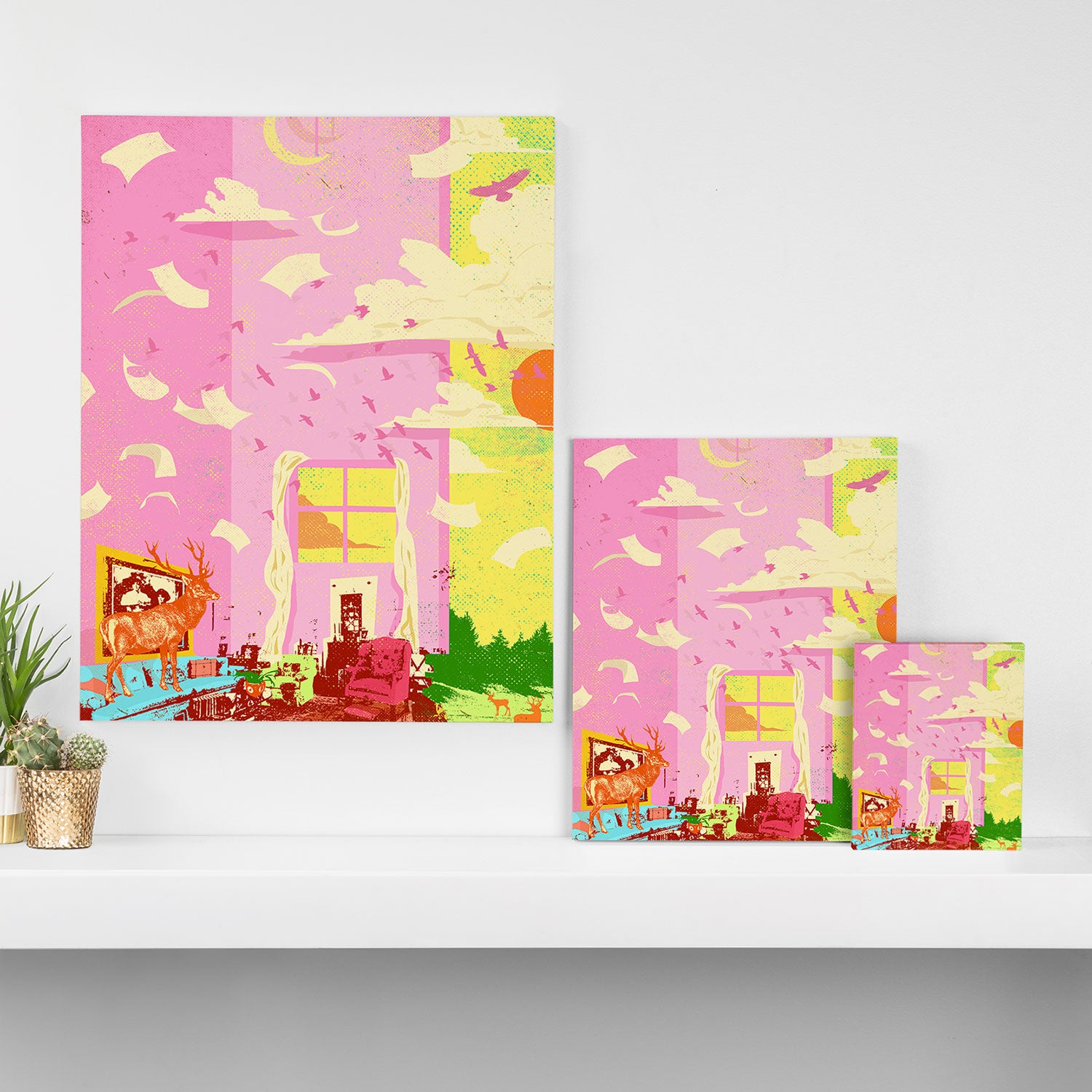 LIVING NATURE Canvas Print Gallery Image 3