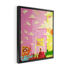 LIVING NATURE Framed Canvas Print Gallery Image 2