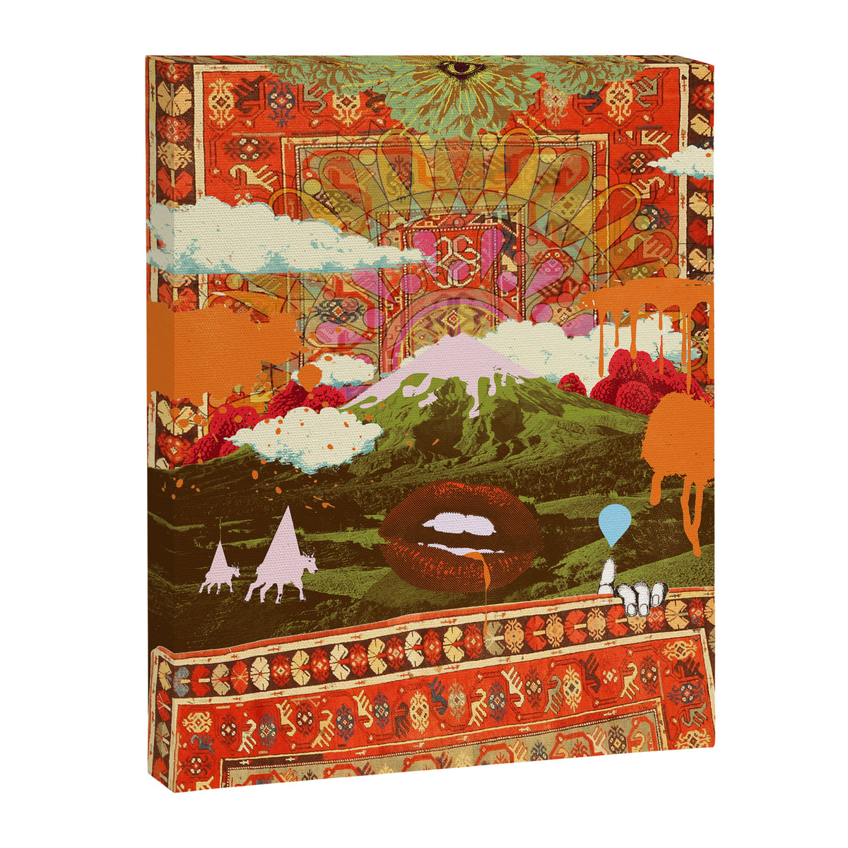 MORNING PSYCHEDELIA Canvas Print Gallery Image 8