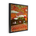MORNING PSYCHEDELIA Framed Canvas Print Gallery Image 2