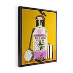 MUSIC IS MEDICINE Framed Canvas Print Gallery Image 2