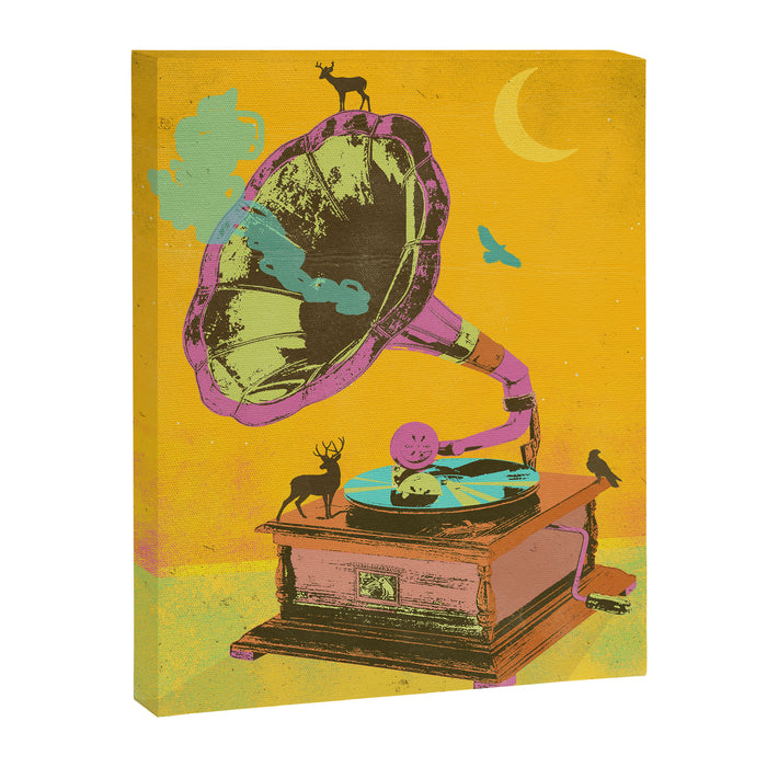 NATURE GRAMOPHONE Canvas Print Gallery Image 1