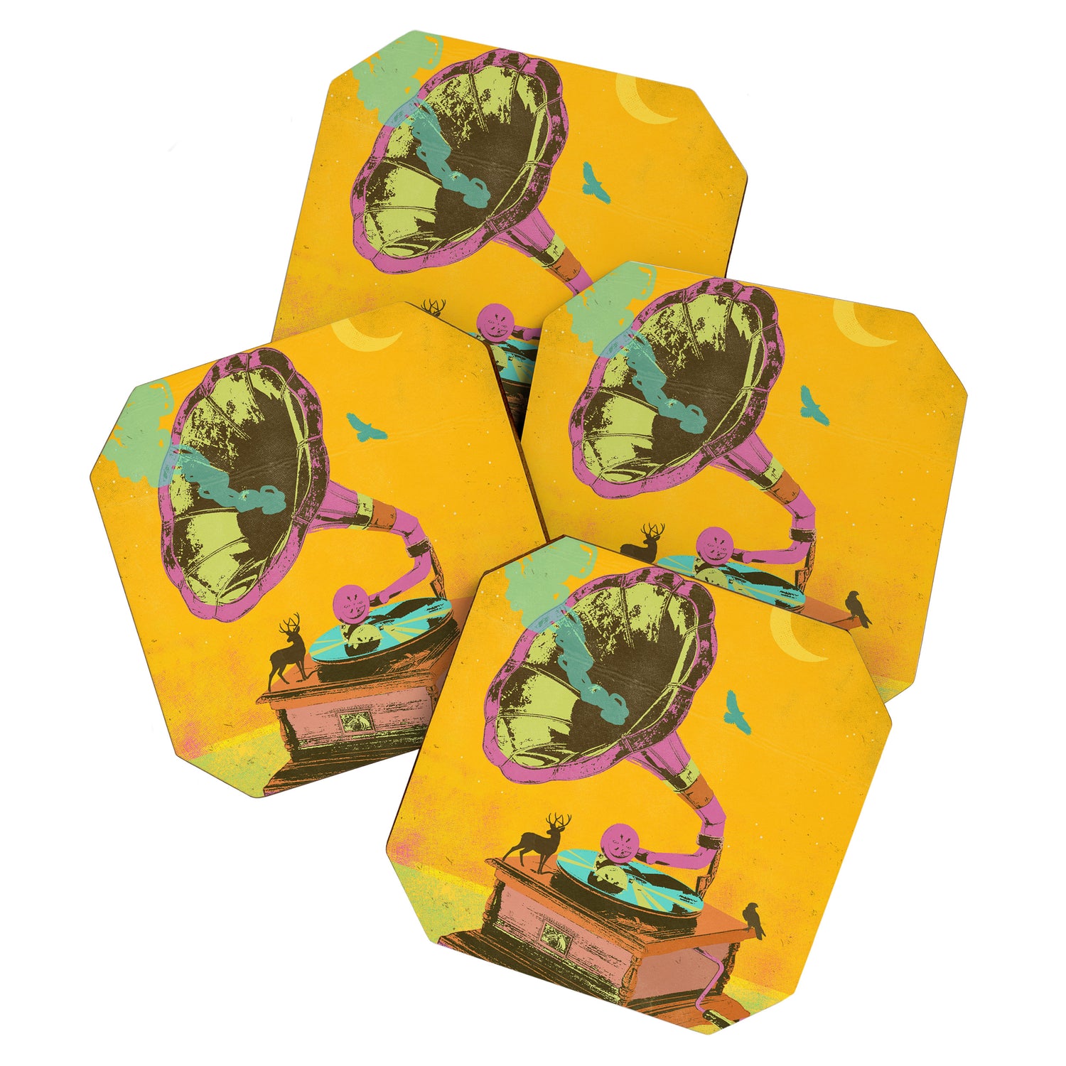 NATURE GRAMOPHONE Coaster Gallery Image 1