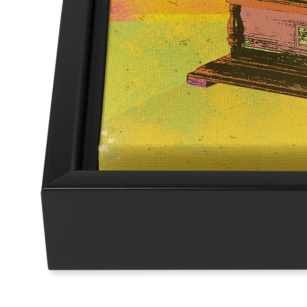 NATURE GRAMOPHONE Framed Canvas Print Gallery Image 3
